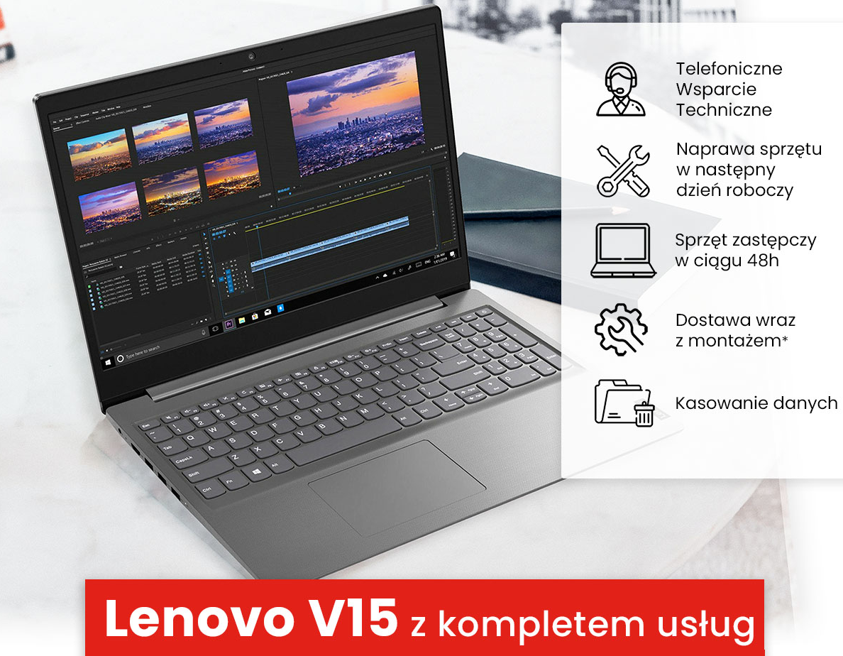 Netland365: Lenovo V15 z kompletem usług za 99zł netto/miesiąc!